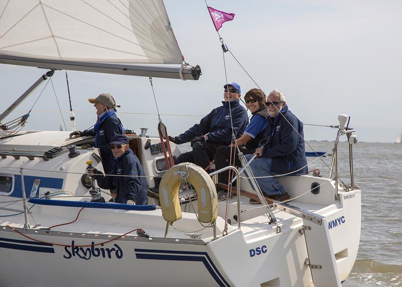 Skybird during Mersea Week 2018 photo copyright Chrissie Westgate taken at West Mersea Yacht Club and featuring the IRC class