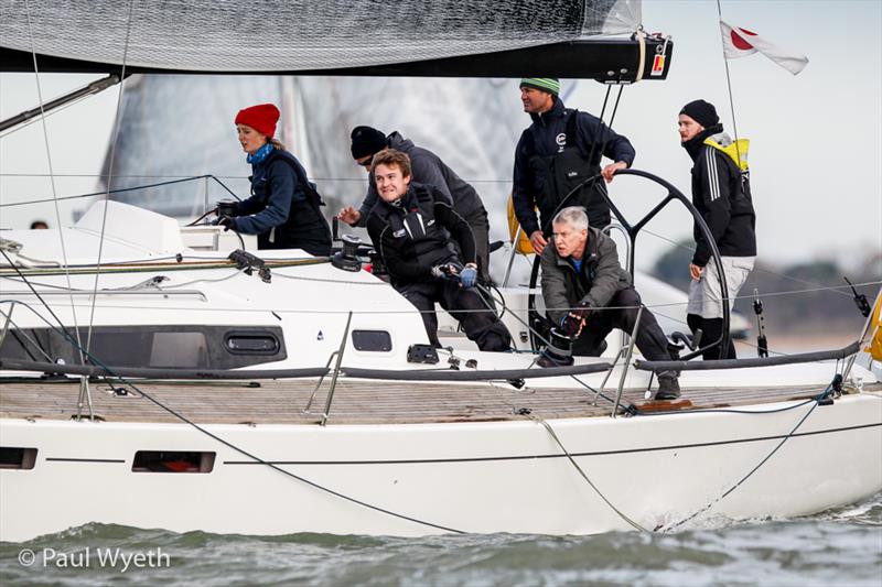 Performance 40s at Autumn IRC Championship photo copyright Paul Wyeth / www.pwpictures.com taken at Hamble River Sailing Club and featuring the IRC class