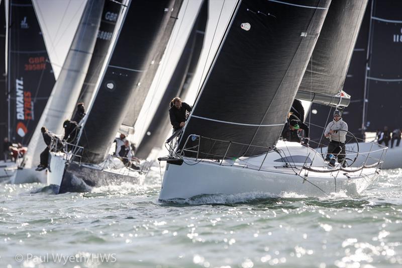 IRC Autumn Championships at the HYS Hamble Winter Series photo copyright Paul Wyeth / www.pwpictures.com taken at Hamble River Sailing Club and featuring the IRC class