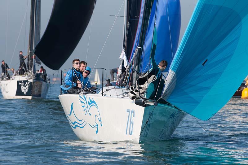 Pegasus DekMar during week 3 of the HYS Hamble Winter Series photo copyright Hamo Thornycroft / www.yacht-photos.co.uk taken at Hamble River Sailing Club and featuring the IRC class