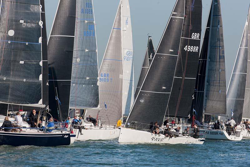 HYS Hamble Winter Series Week 3 photo copyright Hamo Thornycroft / www.yacht-photos.co.uk taken at Hamble River Sailing Club and featuring the IRC class