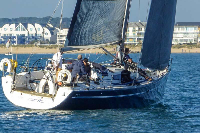Esprit on day 3 of the Poole Bay Winter Series  photo copyright Parkstone YC Poole Bay Winter Series taken at Parkstone Yacht Club and featuring the IRC class