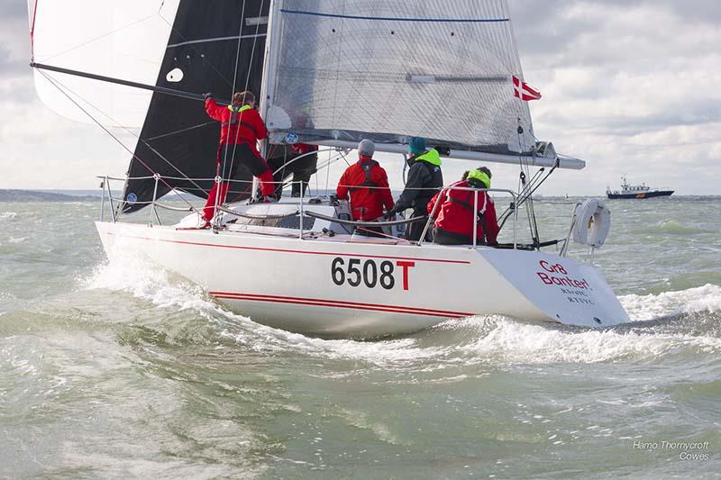 Gr8Banter during week 4 of the HYS Hamble Winter Series - photo © Hamo Thornycroft / www.yacht-photos.co.uk