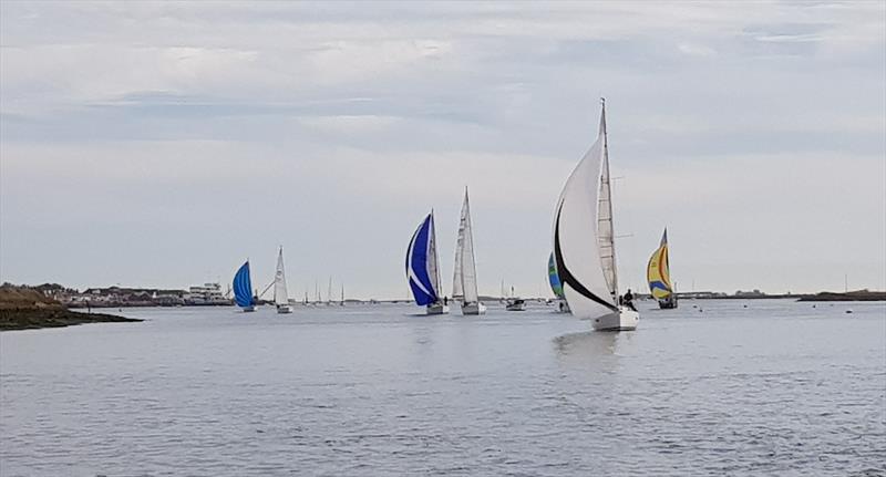 Crouch YC Autumn Series race 4 photo copyright Charlie Harbott taken at Crouch Yacht Club and featuring the IRC class