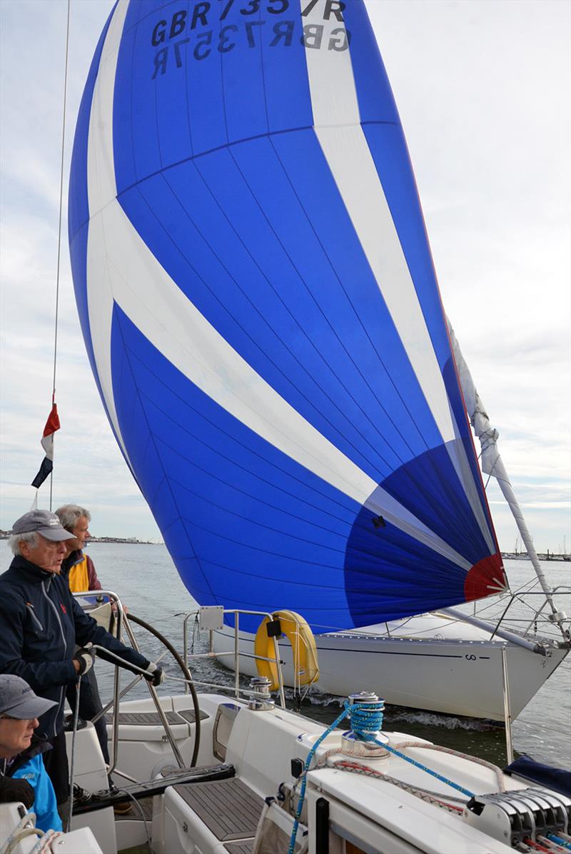 Fidelio during Crouch YC Autumn Series race 4 photo copyright Alan Shrimplin taken at Crouch Yacht Club and featuring the IRC class