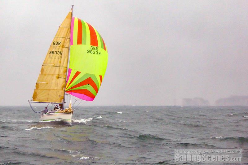 Ruthless (GBR9633R, Dehler 33) on day 5 of the Poole Bay Winter Series photo copyright David Harding / www.sailingscenes.com taken at Parkstone Yacht Club and featuring the IRC class