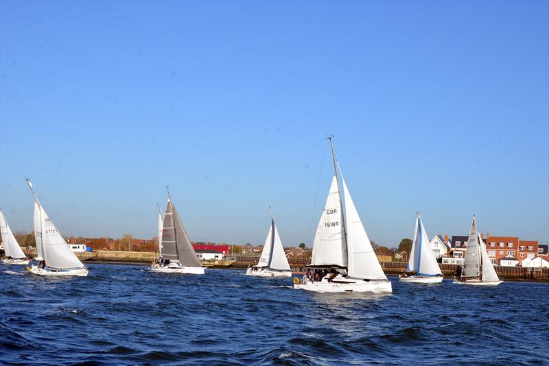 Crouch Yacht Club Autumn Series race 7 photo copyright Alan Shrimplin taken at Crouch Yacht Club and featuring the IRC class