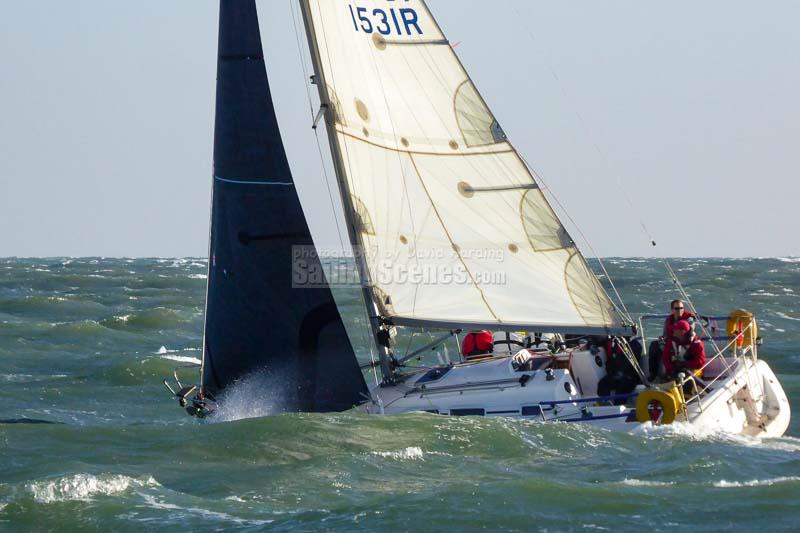 Elanor (GBR1531R, Elan 31) on day 6 of the Poole Bay Winter Series - photo © David Harding / www.sailingscenes.com