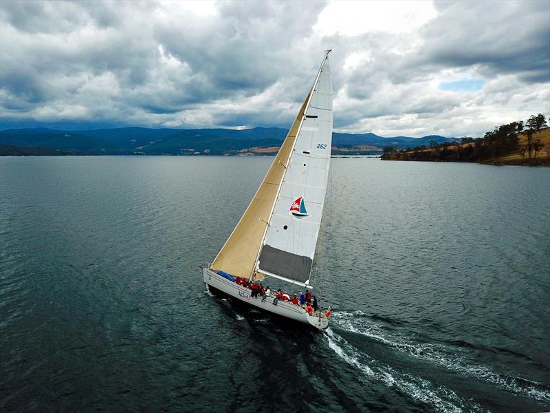 Helsal III enters the D'Entrecasteau Channel in the 2019 Bruny Island race - photo © Stephen Shield