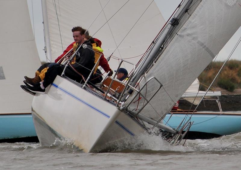 Burnham Week racing action photo copyright Alan Hanna taken at Royal Corinthian Yacht Club, Burnham and featuring the IRC class