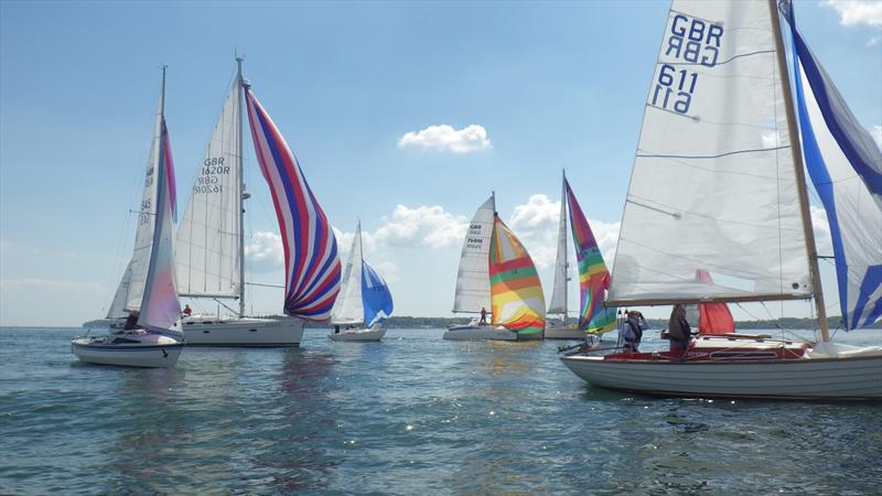 Lymington Town SC Hamble Scramble  photo copyright Robin Milledge taken at Lymington Town Sailing Club and featuring the IRC class