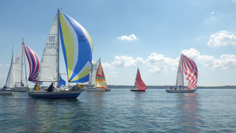 Lymington Town SC Hamble Scramble  photo copyright Robin Milledge taken at Lymington Town Sailing Club and featuring the IRC class