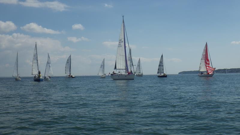 Lymington Town SC Hamble Scramble  photo copyright Robin Milledge taken at Lymington Town Sailing Club and featuring the IRC class