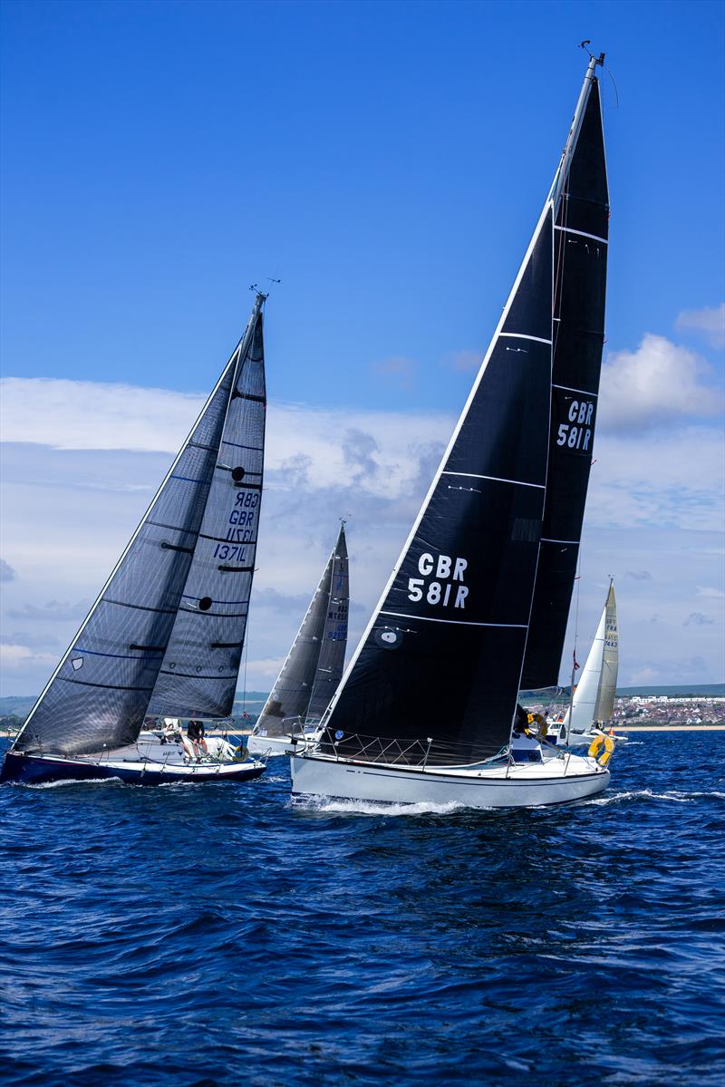 Antix and Bandit during the Spinlock IRC Southern Championships in Weymouth photo copyright Louis Goldman taken at Weymouth Sailing Club and featuring the IRC class