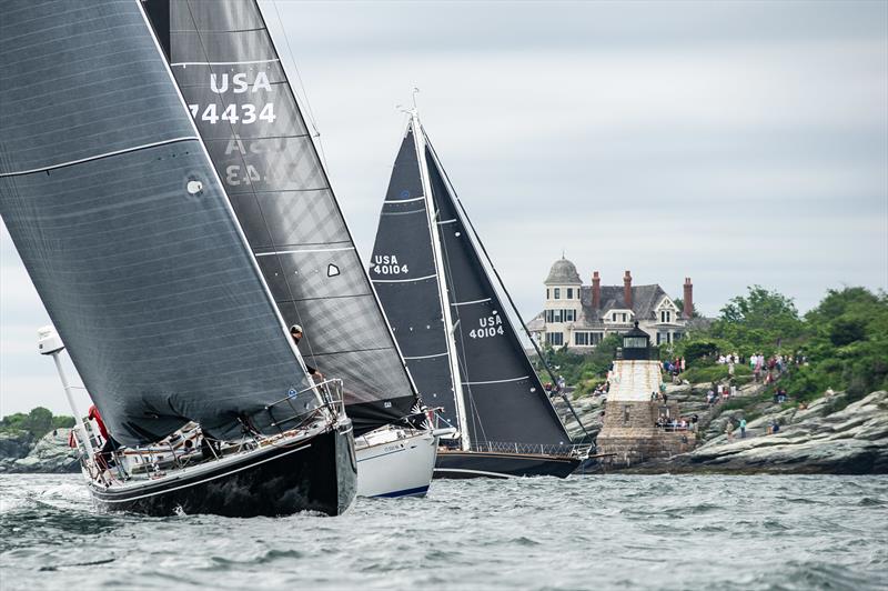 Transatlantic Race 2019 start photo copyright Paul Todd / www.outsideimages.com taken at New York Yacht Club and featuring the IRC class