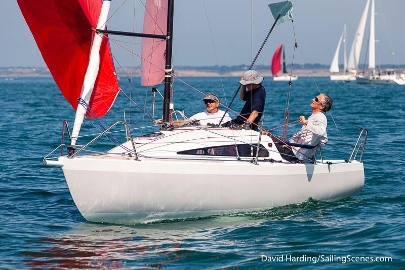 Eeyore wins the Gold Roman Bowl in the 2019 Round the Island Race photo copyright David Harding / www.sailingscenes.com taken at  and featuring the IRC class