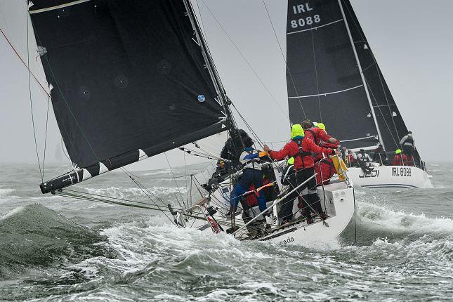 Jangada downwind on day 5 of Cowes Week 2019 photo copyright Martin Allen / CWL taken at Cowes Combined Clubs and featuring the IRC class
