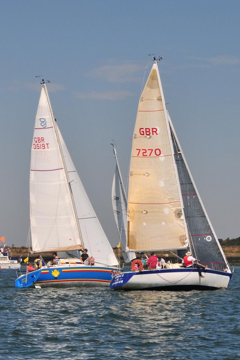 Burnham Week Day 2 photo copyright Alan Hanna taken at Royal Burnham Yacht Club and featuring the IRC class