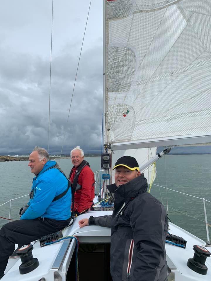 Will Partington and Honey Bee during Pwllheli Autumn and Challenge Series weekend 3 photo copyright Stuart Trunkfield taken at Pwllheli Sailing Club and featuring the IRC class