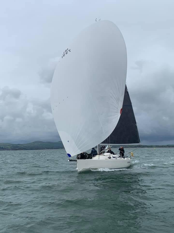 Nigel Ingram's Jetstream during Pwllheli Autumn and Challenge Series weekend 3 photo copyright Stuart Trunkfield taken at Pwllheli Sailing Club and featuring the IRC class