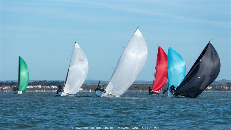 Week 4 of the HYS Hamble Winter Series - photo © Shaun Roster