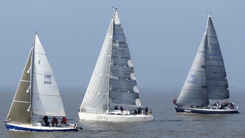 Portishead Cruising Club racing on the Bristol Channel photo copyright Andy Williams taken at Portishead Cruising Club and featuring the IRC class