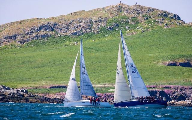 Wave Regatta racing photo copyright David Branigan / www.oceansport.ie taken at Howth Yacht Club and featuring the IRC class