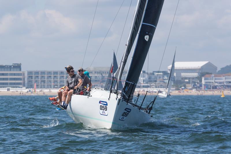 International Paint Poole Regatta 2018 racing photo copyright Ian Roman / International Paint Poole Regatta taken at Parkstone Yacht Club and featuring the IRC class