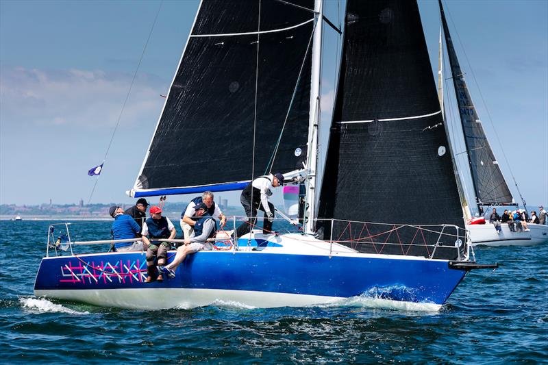 Checkmate XV owned by David Cullen racing at the Wave Regatta 2018 photo copyright David Branigan / www.oceansport.ie taken at Howth Yacht Club and featuring the IRC class