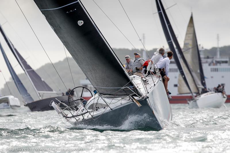 La Reponse, Ker 39, during RORC Race the Wight photo copyright Paul Wyeth / www.pwpictures.com taken at Royal Ocean Racing Club and featuring the IRC class