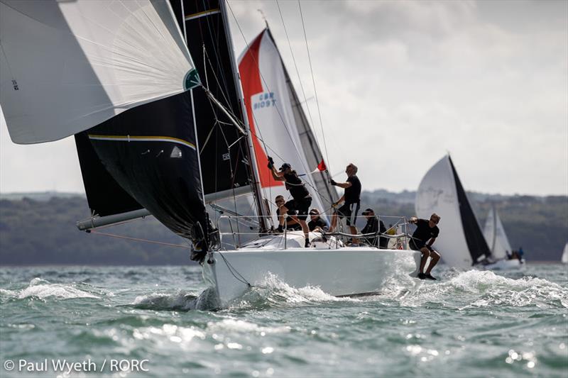 John Howell & Paul Newell's A35 Arcus continued her winning streak on day 2 of the RORC IRC National Championships - photo © Paul Wyeth / pwpictures.com
