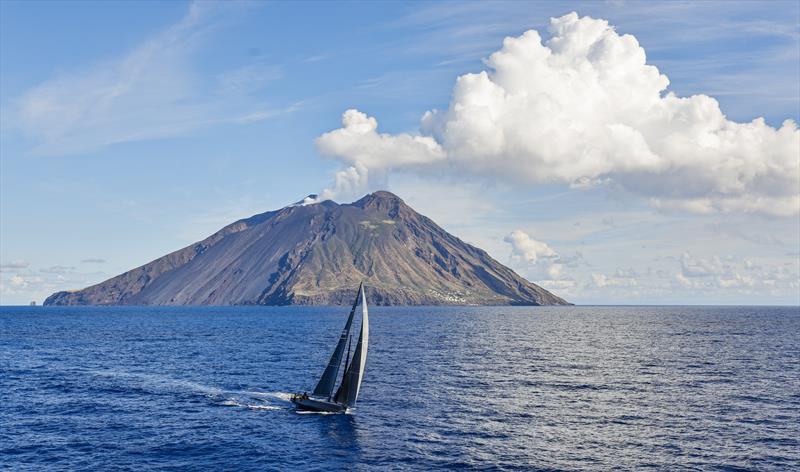 Teasing Machine during the 2020 Rolex Middle Sea Race photo copyright Rolex / Kurt Arrigo taken at Royal Malta Yacht Club and featuring the IRC class