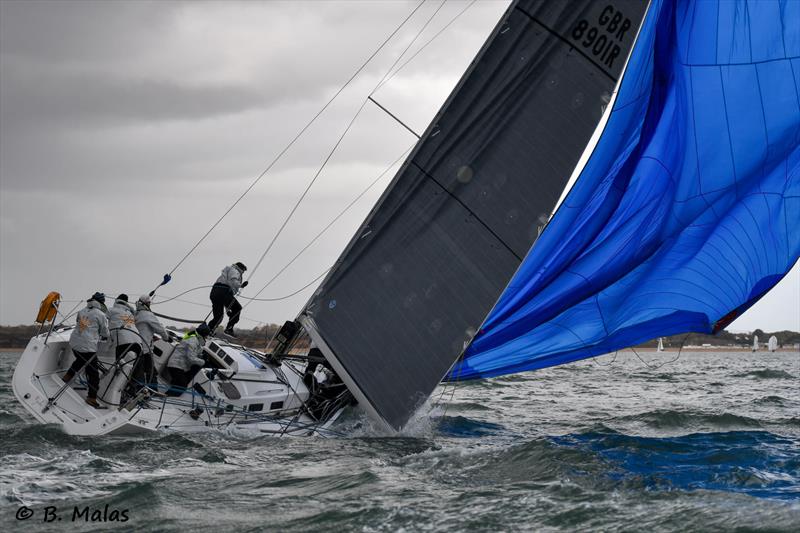 HYS Hamble Winter Series Race Week 4 - photo © Bertrand Malas