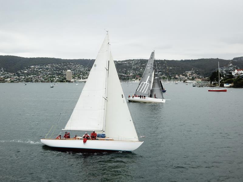 Serica (Charles Peacock) and Fork in the Road (Gary Smith) during Combined Clubs Summer Pennant Series Race 5 - photo © Steven Shield