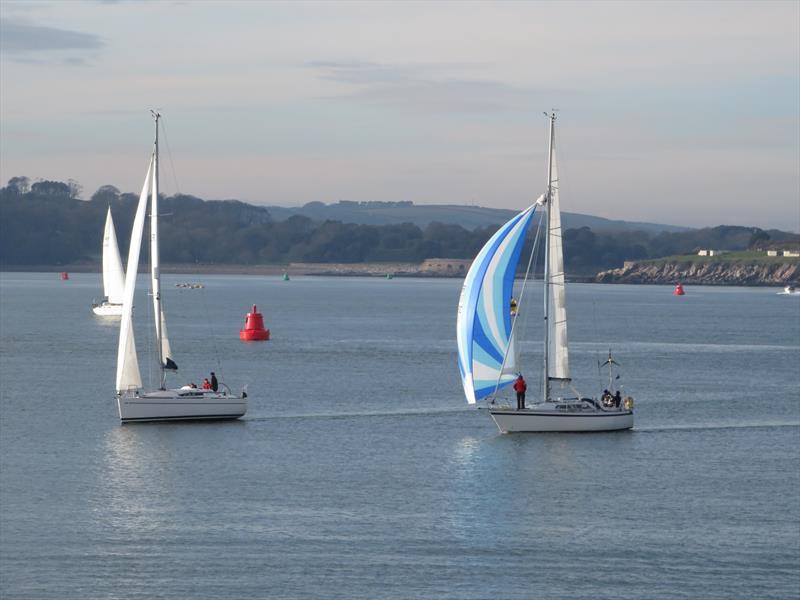 Plymouth Last Minute New Year's Day Race photo copyright Nicola Davies taken at Royal Western Yacht Club, England and featuring the IRC class