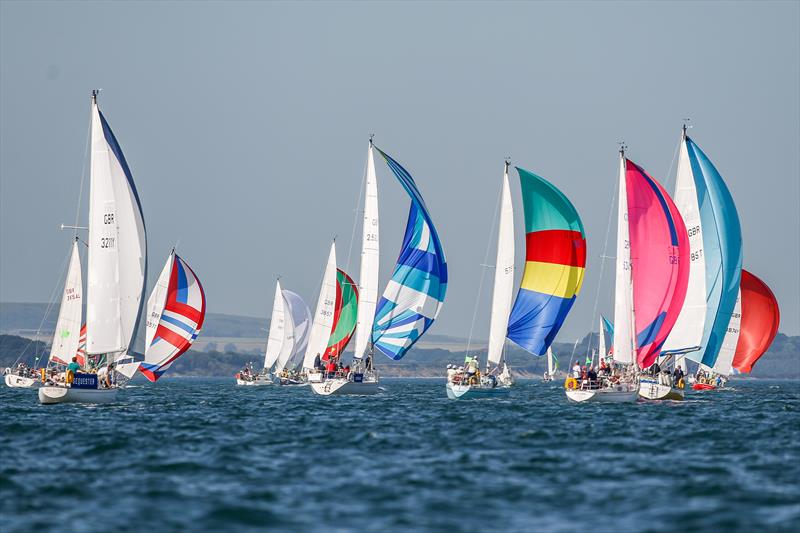 Round the Island Race action photo copyright Paul Wyeth / www.pwpictures.com taken at  and featuring the IRC class