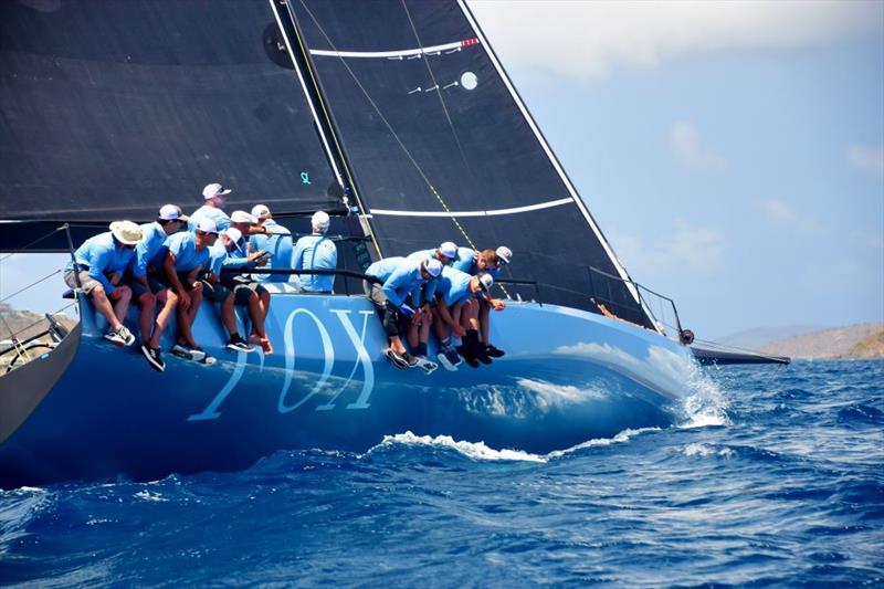 2021 St. Thomas International Regatta: CSA Spinnaker Racing Winner, Fox photo copyright Dean Barnes taken at St. Thomas Yacht Club and featuring the IRC class