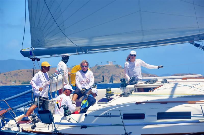 2021 St. Thomas International Regatta: CSA Non-Spinnaker Winner, Wild T'ing photo copyright Dean Barnes taken at St. Thomas Yacht Club and featuring the IRC class