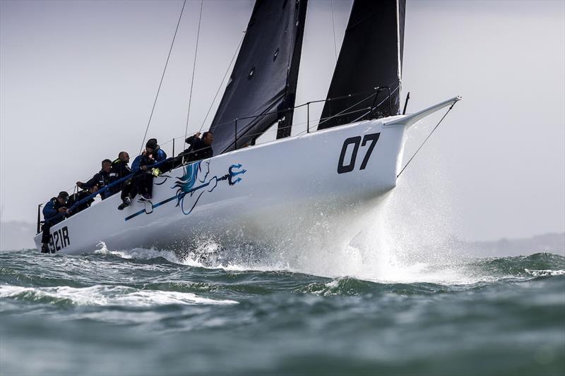 RORC Commodore James Neville, racing HH42 Ino XXX took line honours and the overall win after IRC time correction - photo © Paul Wyeth / www.pwpictures.com