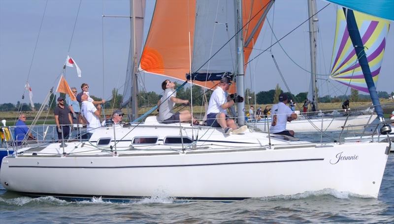 Burnham Week always produces close racing in the Cruiser fleets photo copyright Roger Mant taken at Royal Burnham Yacht Club and featuring the IRC class