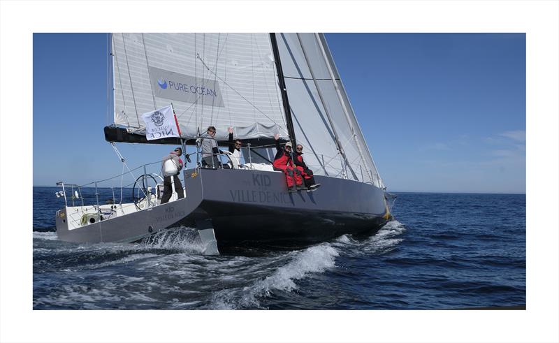 Route Saint Pierre Lorient - Pure Ocean Challenge underway photo copyright Jean-Christophe L Espagnol taken at  and featuring the IRC class