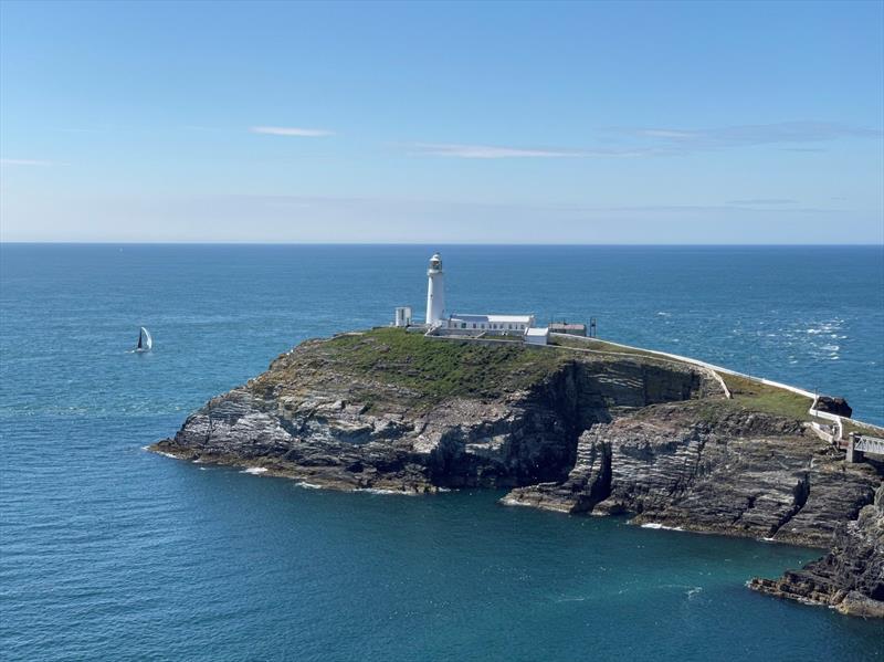 Mojito at South Stack during the ISORA Pwllheli to Liverpool Race - photo © Chris Niblock