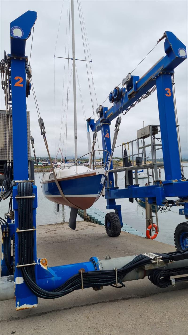 Wil Partington's Pandora, just popping in for the Tremadog Bay Pop-Up Regatta photo copyright Wil Partington taken at Pwllheli Sailing Club and featuring the IRC class