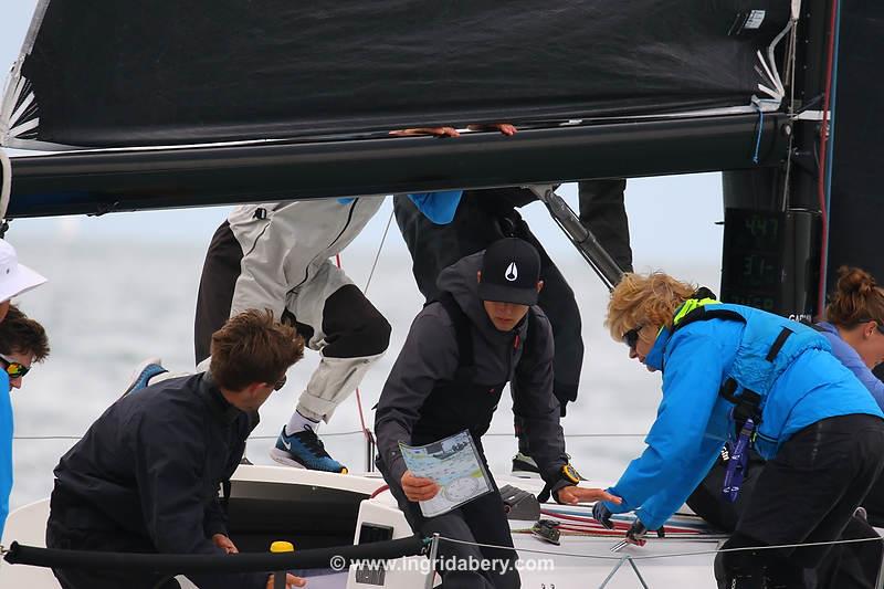 Cowes Week 2021 day 1 photo copyright Ingrid Abery / www.ingridabery.com taken at Cowes Combined Clubs and featuring the IRC class