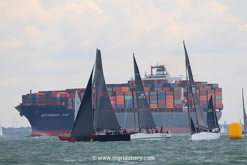 Cowes Week 2021 day 1 photo copyright Ingrid Abery / www.ingridabery.com taken at Cowes Combined Clubs and featuring the IRC class