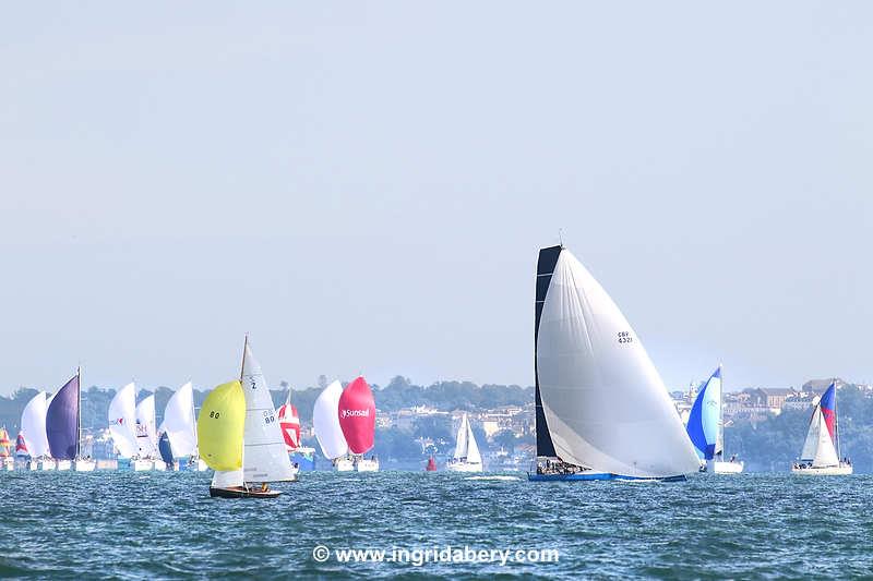 Cowes Week 2021 day 4 photo copyright Ingrid Abery / www.ingridabery.com taken at Cowes Combined Clubs and featuring the IRC class