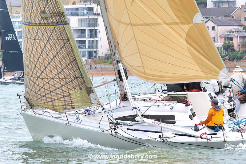 Cowes Week 2021 day 6 photo copyright Ingrid Abery / www.ingridabery.com taken at Cowes Combined Clubs and featuring the IRC class