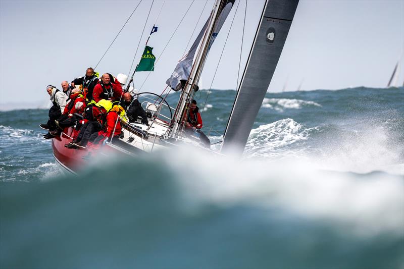 Ross Applebey's British Lightwave 48 Scarlet Oyster during the Rolex Fastnet Race - photo © Paul Wyeth / www.pwpictures.com