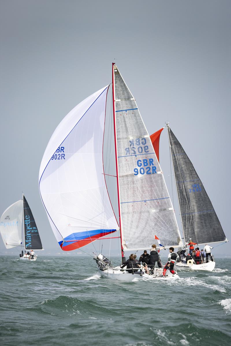 ICRA Nationals on Dublin Bay day 3 photo copyright David Branigan / www.david-branigan.com taken at National Yacht Club, Ireland and featuring the IRC class