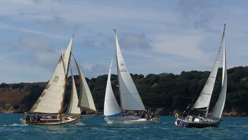 Class 3 at the Carey Olsen Jersey Regatta 2021 photo copyright Bill Harris taken at Royal Channel Islands Yacht Club and featuring the IRC class